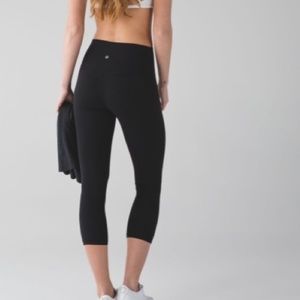 Lululemon Align Crop Black Leggings worn once